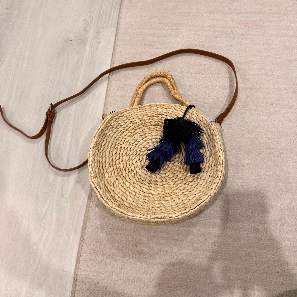Nordstrom Joni Circular‎ Raffia Tote